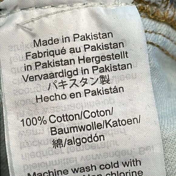 Madewell The Momjean in Melva Wash Light Blue High Rise Rigid Denim - Picture 12 of 14